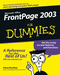 Front Page 2003 For Dummies Book