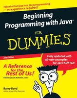 Beginning Programming with Java For Dummies Book