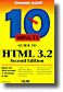 10 Minute Guide To HTML 3.2 Book
